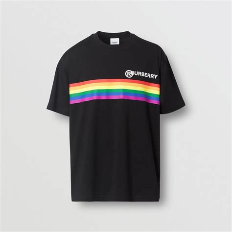 burberry rainbow t shirt price|burberry clothing for men.